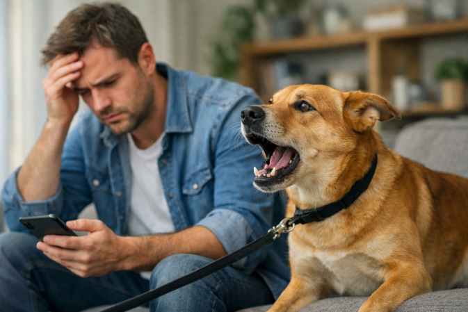 O Impacto da Energia do Tutor no Comportamento do Cão